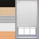 FURNISHED PVC Venetian Window Blinds Made to Measure Home Office Blind New - White 210cm x 150cm