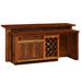 Fireside Lodge Artisan Barnwood Cabinet Wood in Brown/Red | 42 H x 40 D in | Wayfair B16552-AT