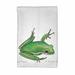 Betsy Drake Interiors Tree Frog Dishcloth Terry in Blue/Gray/Green | 16 W in | Wayfair KT040