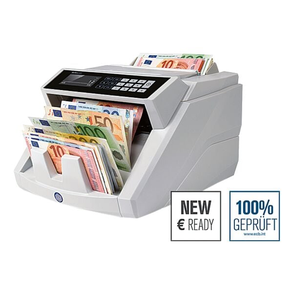 Safescan Banknotenzähler »2465-s« grau, 26.1x19.5x30.5 cm Image