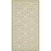 White 31 x 0.25 in Area Rug - Wade Logan® Arneshia Geometric Beige Indoor/Outdoor Area Rug | 31 W x 0.25 D in | Wayfair VKGL8509 37245310