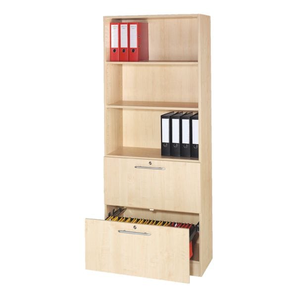 OTTO Office Premium Mehrzweckregal »OTTO Office Line III« braun, 80x200.4x42 cm Image