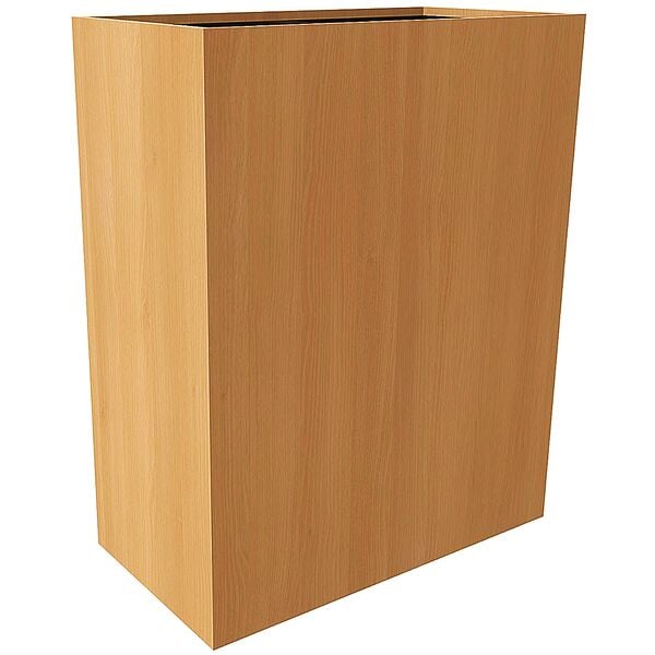 fm Büromöbel Pflanzengefäß »Sidney« 73,1/90 cm braun, 73.1 cm