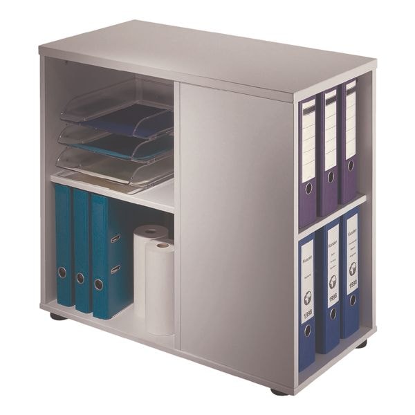 HAMMERBACHER Standcontainer »Flexiline II« 2 OH grau, 40x72x80 cm Image