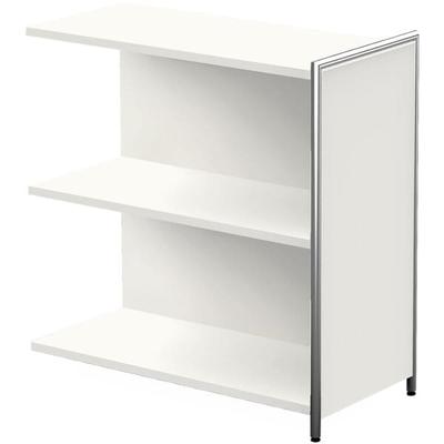 Kerkmann Anbauregal »Artline Transparent« breit 2 OH weiß, 78x78x38 cm