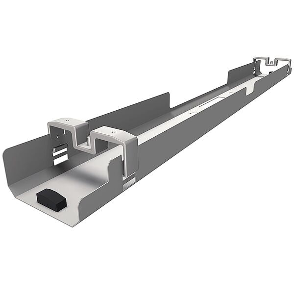 fm Büromöbel Kabelkanal »Sidney« 180-200 cm, 140x15x16 cm