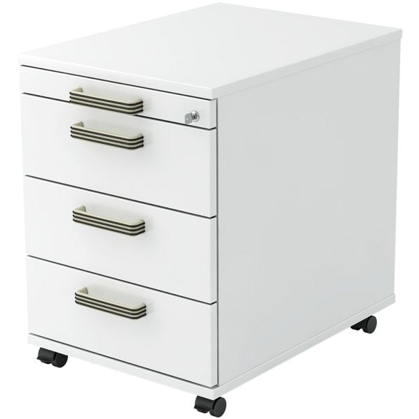 OTTO Office Premium Rollcontainer »OTTO Office Line IV« mit klassischen Schubladen weiß, 42.8x59x58 cm Image