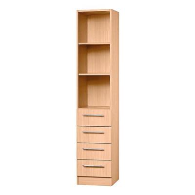 HAMMERBACHER Mehrzweckregal »X-Line« braun, 40.6x200.4x42 cm