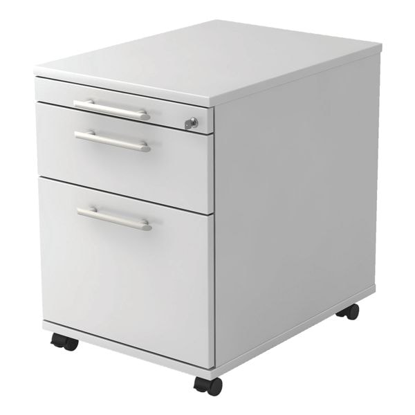 HAMMERBACHER Rollcontainer »Flexiline II« mit Hängeregistratur weiß, 43x59x55 cm