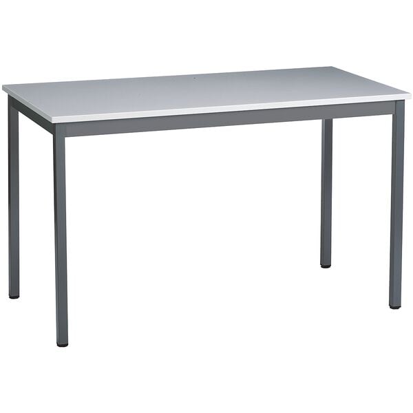 SODEMATUB Schreibtisch »Universaltischprogramm« 120x60 cm grau, 120x74x60 cm