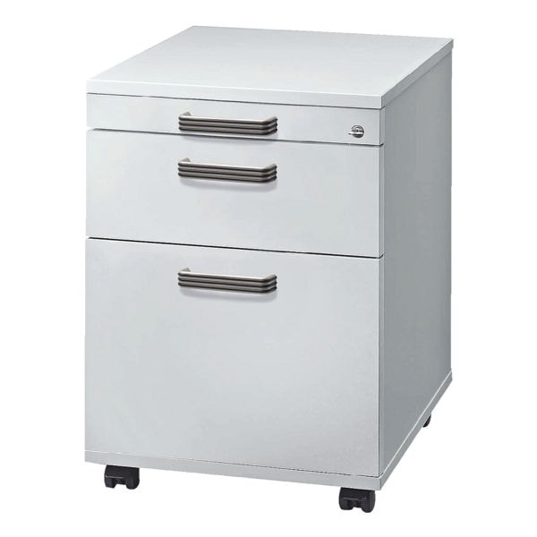 OTTO Office Premium Rollcontainer »OTTO Office Line III« mit Hängeregistratur grau, 43x59x58 cm