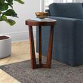 Mercury Row® Brakebill End Table Wood in Brown | 24 H x 16 W x 16 D in | Wayfair MCRW2424 37309289