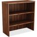 Lorell Chateau Standard Bookcase Wood in Brown | 38.6 H x 36.6 W x 5.9 D in | Wayfair LLR34357