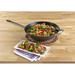 IMUSA 14" Cast Iron Wok Non Stick/Aluminum/Cast Iron/Seasoned Cast Iron in Gray | 4 H x 24 W in | Wayfair LCI-19008