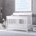 Delta Children Canton 6-in-1 Convertible Crib Wood in White | 43.25 H x 35.25 W in | Wayfair 7888_130