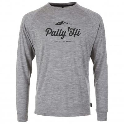Pally'Hi - Longsleeve Classic Peak Logo - Longsleeve Gr L;M;S;XL;XXL grau;schwarz