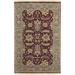 Brown/Green 96 x 0.39 in Indoor Area Rug - Astoria Grand Barlett Oriental Hand Knotted Wool Red/Beige Area Rug Wool | 96 W x 0.39 D in | Wayfair