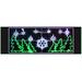 Queens of Christmas LED Motif Christmas Tree & Snowflakes Rope Light in Green/White | 26 H x 80 W x 2 D in | Wayfair WL-MTTRSF-6.6