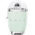 Smeg CJF01PGUK Retro 50's Style Citrus Juicer with Lid, Stainless Steel Reamer and Strainer, Anti-Drip Spout, Pastel Green