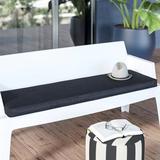 Brayden Studio® Sunbrella Indoor/Outdoor Bench Cushion Acrylic in Black | 60 W x 19 D in | Wayfair 36D14F8D712E476ABAD3A933881047DD