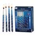 The Holiday Aisle® 45 Piece Premium Hand Made Hanukkah Candle Set in Blue | 6 H x 4 W x 1.75 D in | Wayfair HLDY7792 38051159