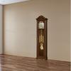 Howard Miller® Nicea 75.5" Grandfather Clock Wood in Brown/Red/Yellow | 75.5 H x 19.5 W x 11.25 D in | Wayfair 611176