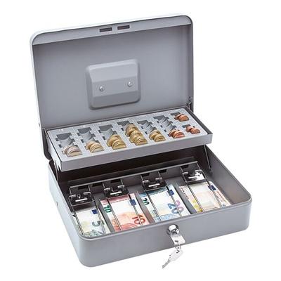 Wedo Geldkassette »Standard PLUS« grau, 30x9x24 cm