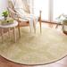 Green 48 x 0.25 in Area Rug - Lark Manor™ Hollander Floral Hand-Hooked Wool Area Rug Wool | 48 W x 0.25 D in | Wayfair