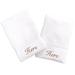 Red Barrel Studio® Personalized Hers & Hers 2 Piece Hand Towel Set Terry Cloth/100% Cotton in Gray | Wayfair RDBL4480 38063122