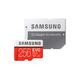 Samsung EVO Plus 256 GB microSDXC UHS-I U3 100 MB/s Full HD & 4K UHD Memory Card with Adapter (MB-MC256GA) - Red/White