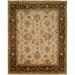 Brown/White 120 x 0.5 in Indoor Area Rug - Wildon Home® Oriental Hand Knotted Wool Ivory/Brown Area Rug Wool | 120 W x 0.5 D in | Wayfair