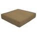 Eddie Bauer Knife Edge Indoor/Outdoor Sunbrella Ottoman Cushion Acrylic in Brown | 5 H x 24 W x 24 D in | Wayfair 15099U-F48083