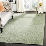 Green 66 x 0.5 in Area Rug - Everly Quinn Hand-Knotted Silk/Wool/Linen Canopy/Area Rug | 66 W x 0.5 D in | Wayfair 28AE8614ED94454FA51301D69BF71C8F