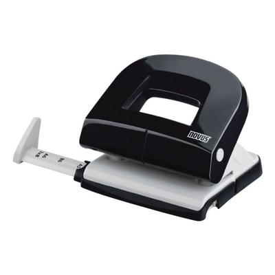Novus Locher »E216 fresh« schwarz, 9.1x4.8x13.6 cm