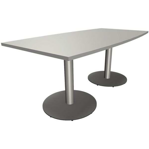 fm Büromöbel Besprechungstisch »Sidney« 180 cm grau, 180x80 cm