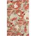 Green/Red 96 x 0.5 in Indoor Area Rug - Martha Stewart Rugs Whirwind Hand-Tufted Wool Red/Green Area Rug Wool | 96 W x 0.5 D in | Wayfair