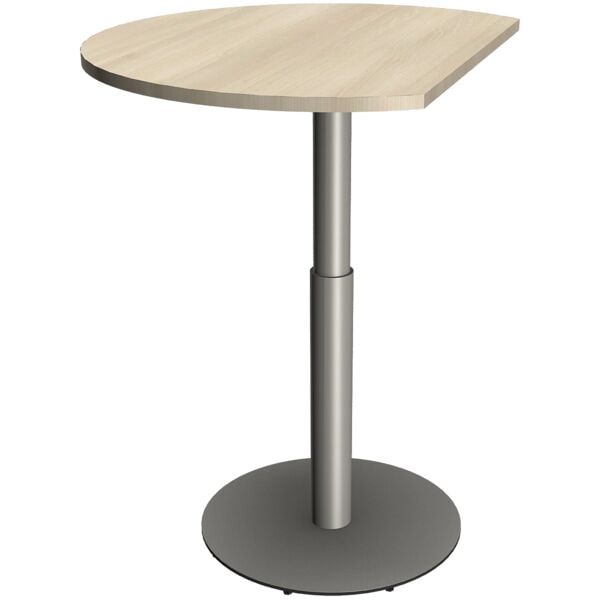 fm Büromöbel Besprechungstisch »Oldenburg« 110 cm manuell höhenverstellbar braun, 110 cm Image