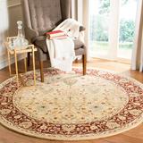 Brown/Red 0.47 in Area Rug - Astoria Grand Evie Oriental Handmade Tufted Wool Ivory/Rust Area Rug Wool | 0.47 D in | Wayfair ASTG8878 38067866