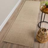 Brown 27 x 0.55 in Indoor Area Rug - Bayou Breeze Dionne Handmade Hooked Wool Taupe Area Rug Wool | 27 W x 0.55 D in | Wayfair BBZE1232 38715145