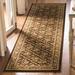 Brown 27 x 0.43 in Area Rug - Fleur De Lis Living Fransen Oriental Area Rug, Polypropylene | 27 W x 0.43 D in | Wayfair ATGD3109 38695963