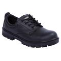 Apache Ap306 Safety Shoe | Size 6 | Black Leather | Steel Toe Cap | Water Resistant | Midsole Protection | S3 and SRA Safety Approved