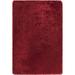 Red 102 x 102 x 2.5 in Indoor Area Rug - Everly Quinn Joellen Handmade Shag Wool Area Rug Wool | 102 H x 102 W x 2.5 D in | Wayfair