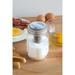 Jarware Salt & Pepper Shaker for Regular Mouth Mason Jars, Grey Plastic in Gray | 9 H x 4.25 W x 3.25 D in | Wayfair 82627