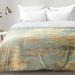 East Urban Home Comforter Set Polyester/Polyfill/Microfiber in Green/White | Twin XL | Wayfair EAHU7284 37846111