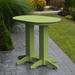 Red Barrel Studio® Nettie Plastic Bar Outdoor Table Plastic in Green | 42 H x 48 W x 33 D in | Wayfair RDBL7335 38850470