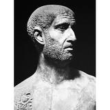 Terence (186?-159 B.C.)./Npublius Terentius. Roman Playwright. Roman Sculpture Bust. Poster Print by (18 x 24)