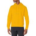 Champion Men's Powerblend Fleece Hoodie, C Logo, Team Gold, XL