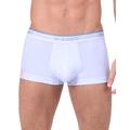 2(X)IST Men's Cotton Stretch No Show Trunk 3-Pack - white - Medium