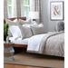 Eastern Accents Amara Duvet Cover Set Cotton in Gray/White | California King Duvet Cover + 5 Shams + 1 Throw Pi | Wayfair BDC-381