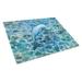 Caroline's Treasures Under Water Glass Dolphin Cutting Board Glass | 0.25 H x 11 W x 15 D in | Wayfair BB5356LCB